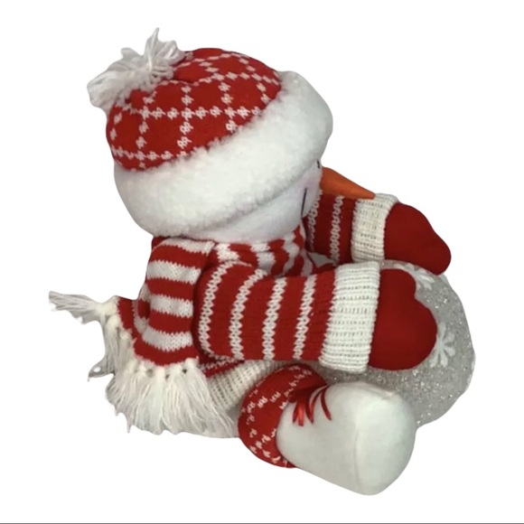 Avon Snowy Glow Plush Snowman LCD Multicolor Light Changing Christmas Decoration - Picture 9 of 14